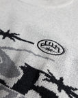 GREY RALLY KNIT