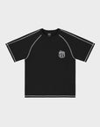 BLACK 6STARS TECH TEE