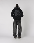 BLACK 6STARS ZIP