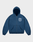 BLUE 6STARS ZIP