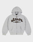 GREY ANIMALS ZIP