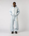 BLUE 6STARS PATCH ZIP