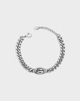 Silver Curb Bracelet