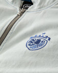 WHITE COAT-OF-ARMS JACKET