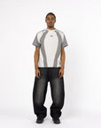 GREY TECH LINES T-SHIRT