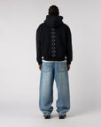 BLACK VERTEBRA ZIP