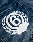 Blue Tiger Denim Jort