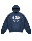 BLUE DROPOUT HOODIE