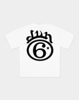 6STARS WHITE T-SHIRT