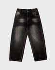 BLACK WASHED DENIM