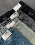 BLACK WASHED DENIM