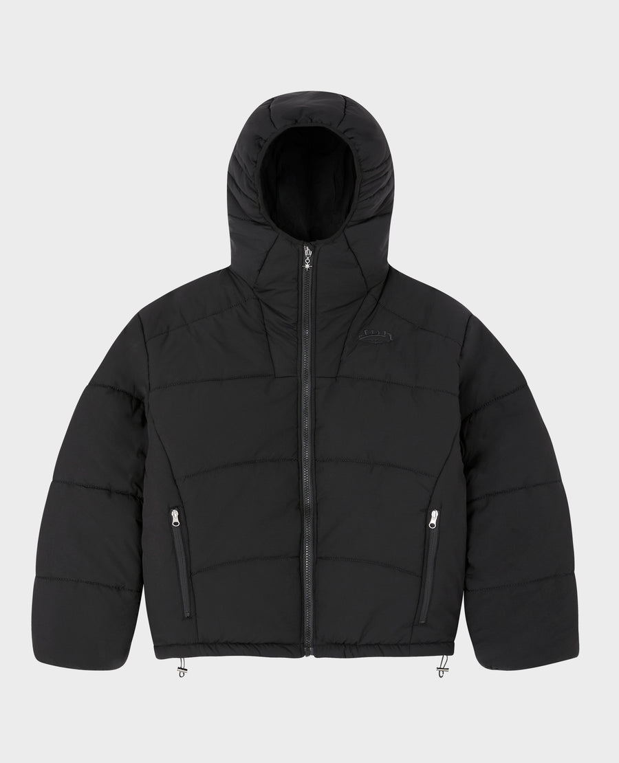 BLACK PUFFER JACKET