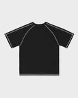 BLACK 6STARS TECH TEE