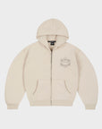 WHITE STARRY ZIP