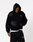 BLACK RAW MILITARY HOODIE