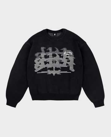 BLACK STRAT KNIT