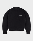 BLACK STRIPE KNIT