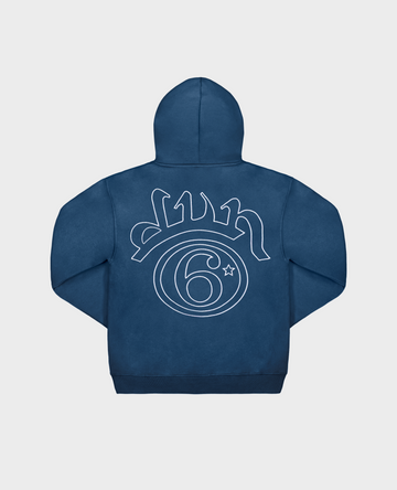 BLUE 6STARS ZIP