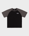 BLACK FUTURA1 RAGLAN T-SHIRT