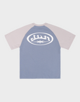 BLUE FUTURA1 RAGLAN T-SHIRT