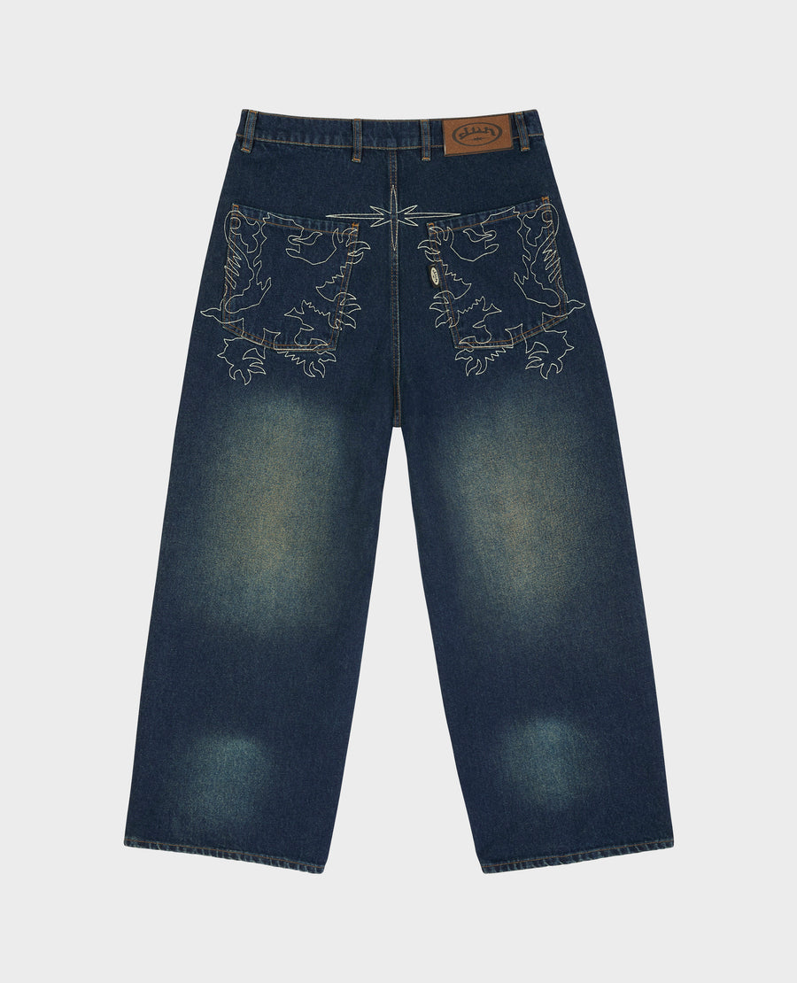 OIL BLUE BEAST DENIM
