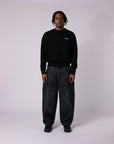 BLACK 6SNOW KNIT