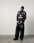 BLACK ANIMALS JERSEY LONGSLEEVES