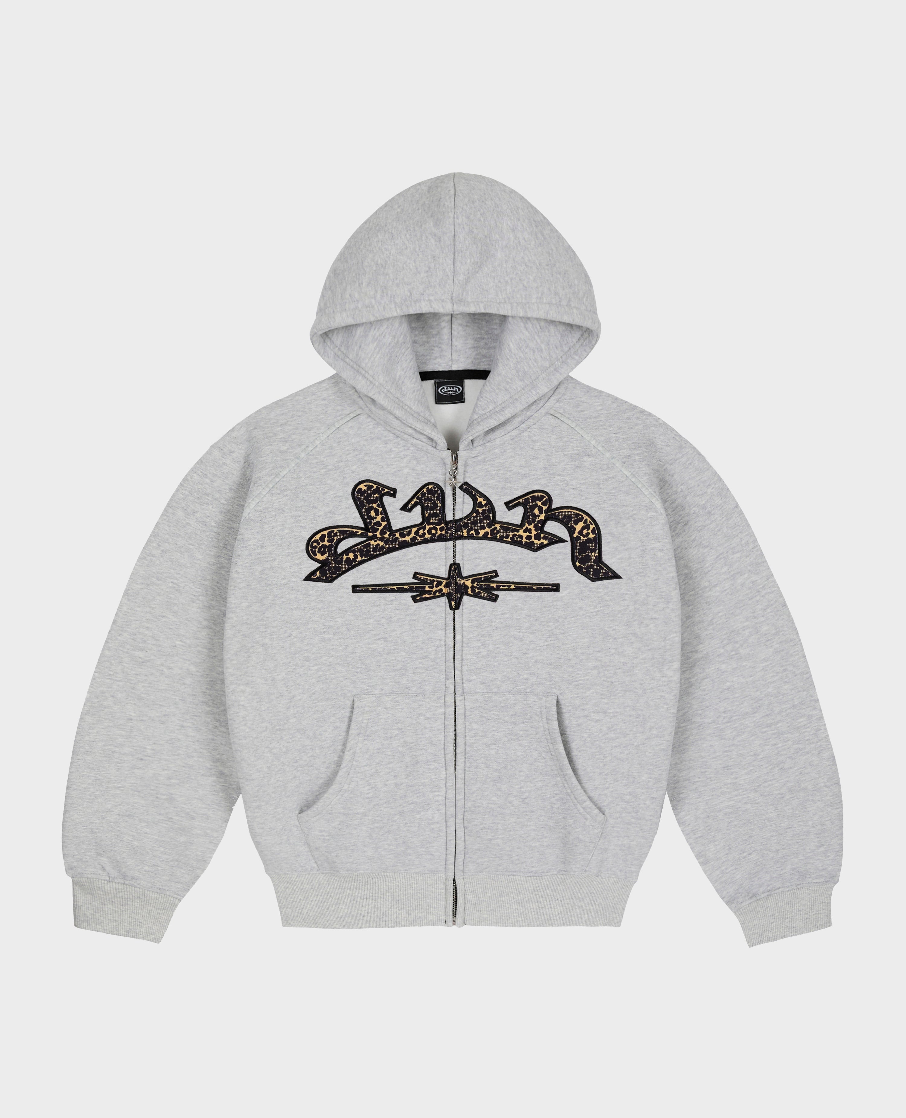 GREY ANIMALS ZIP