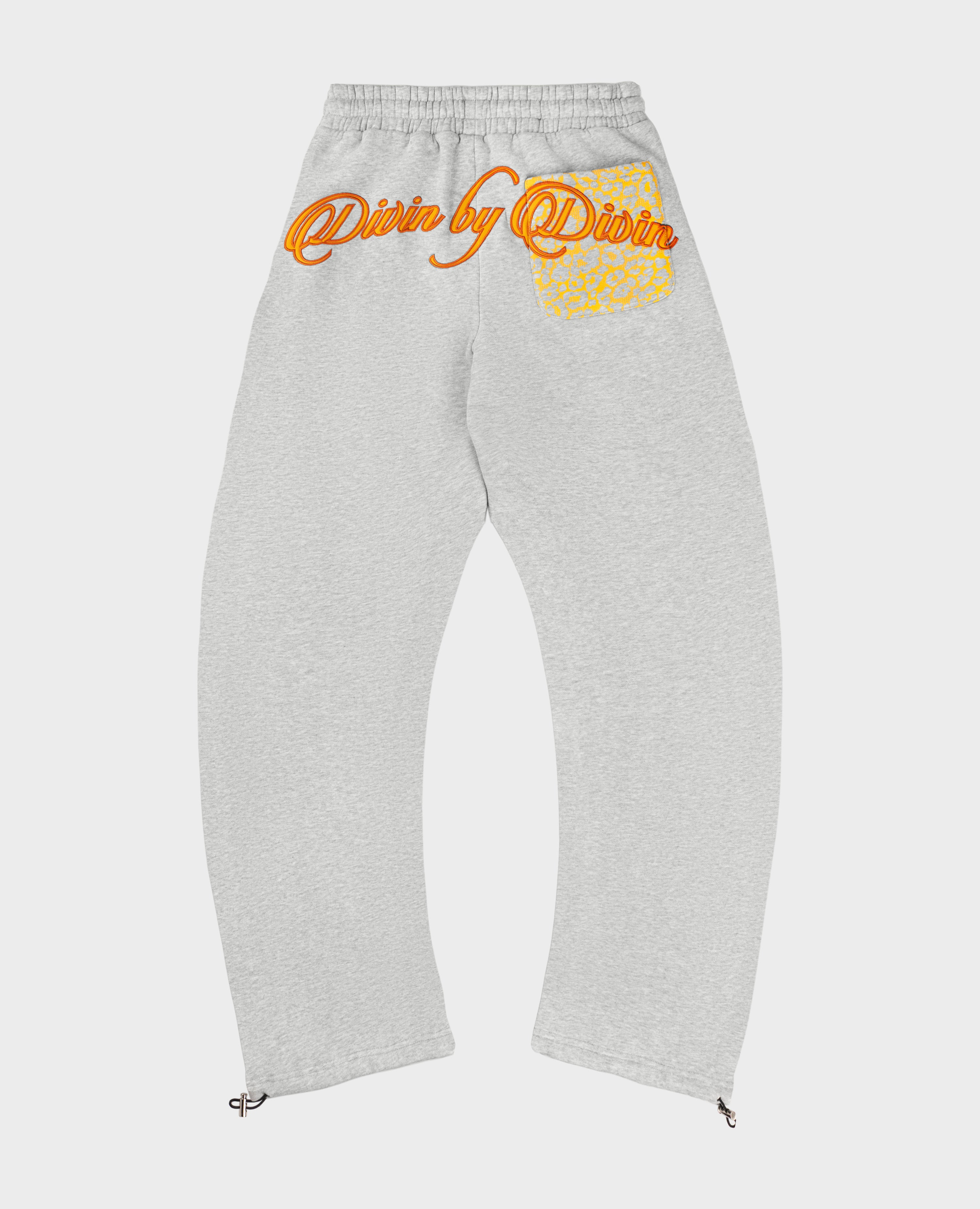 GREY LEOPARD JOGGER