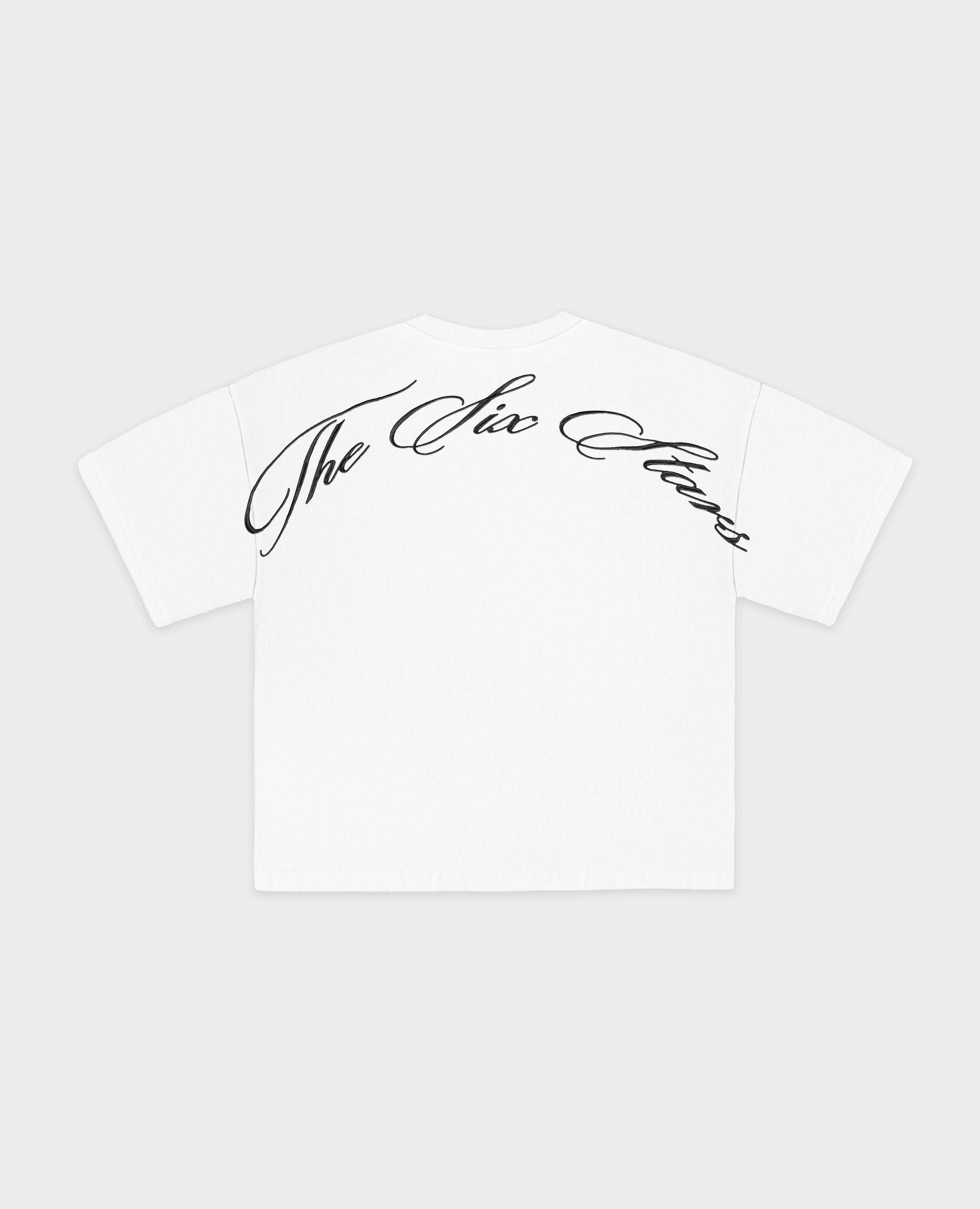 THE SIX STARS T-SHIRT - WHITE