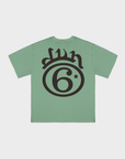 6STARS GREEN T-SHIRT