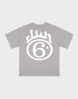 6STARS GREY T-SHIRT
