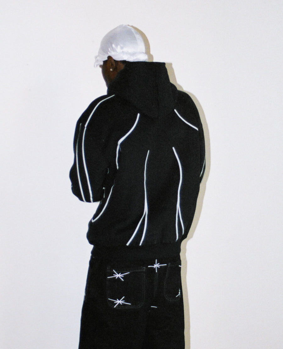 LINE DARK HOODIE