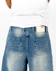 BLUE WASHED DENIM