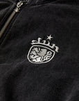 BLACK COAT-OF-ARMS JACKET