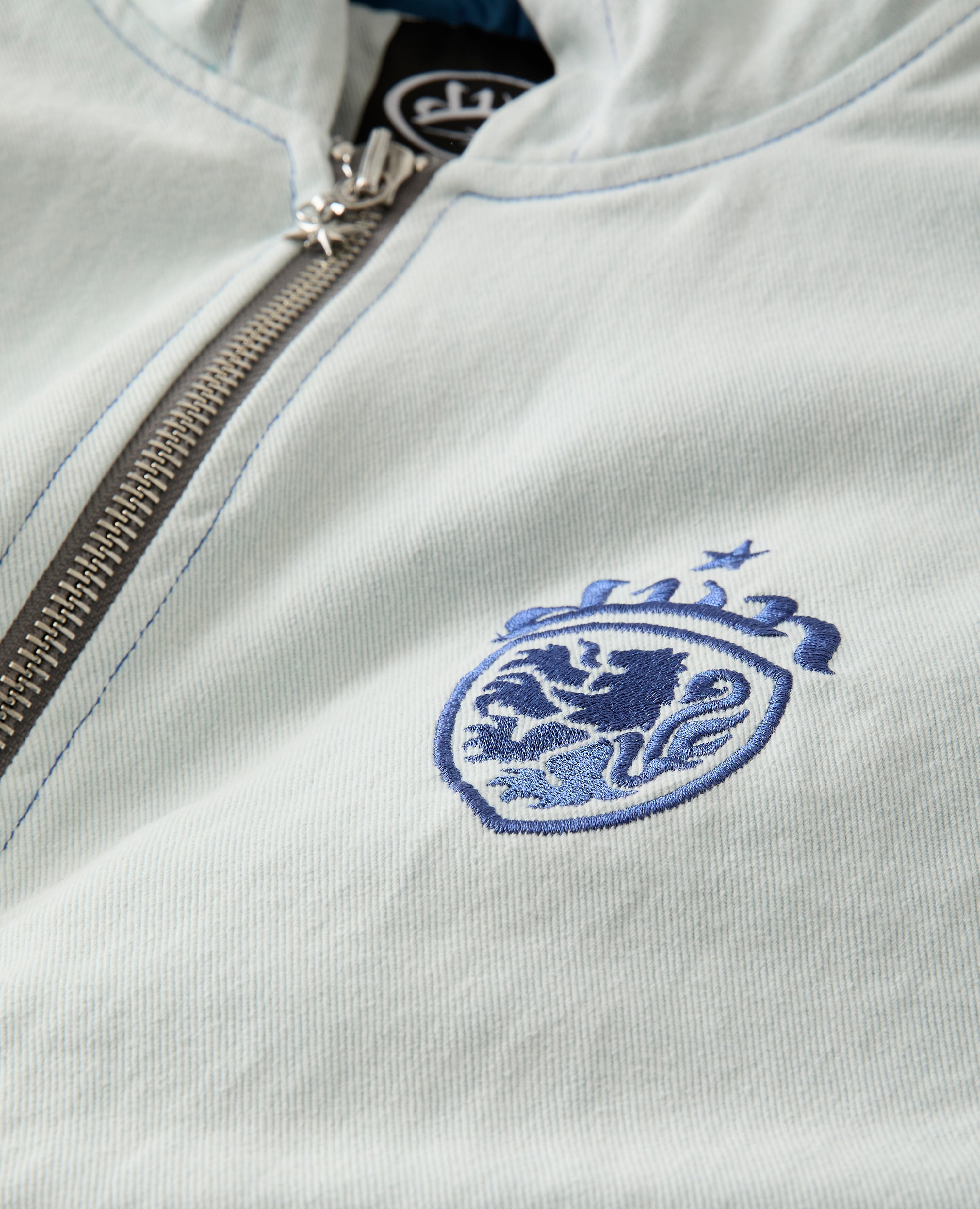 WHITE COAT-OF-ARMS JACKET