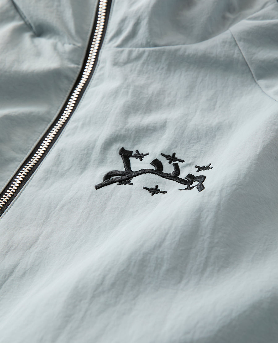 BLUE WINDBREAKER JACKET