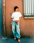 WOMENS BEIGE CLASSIC T-SHIRT