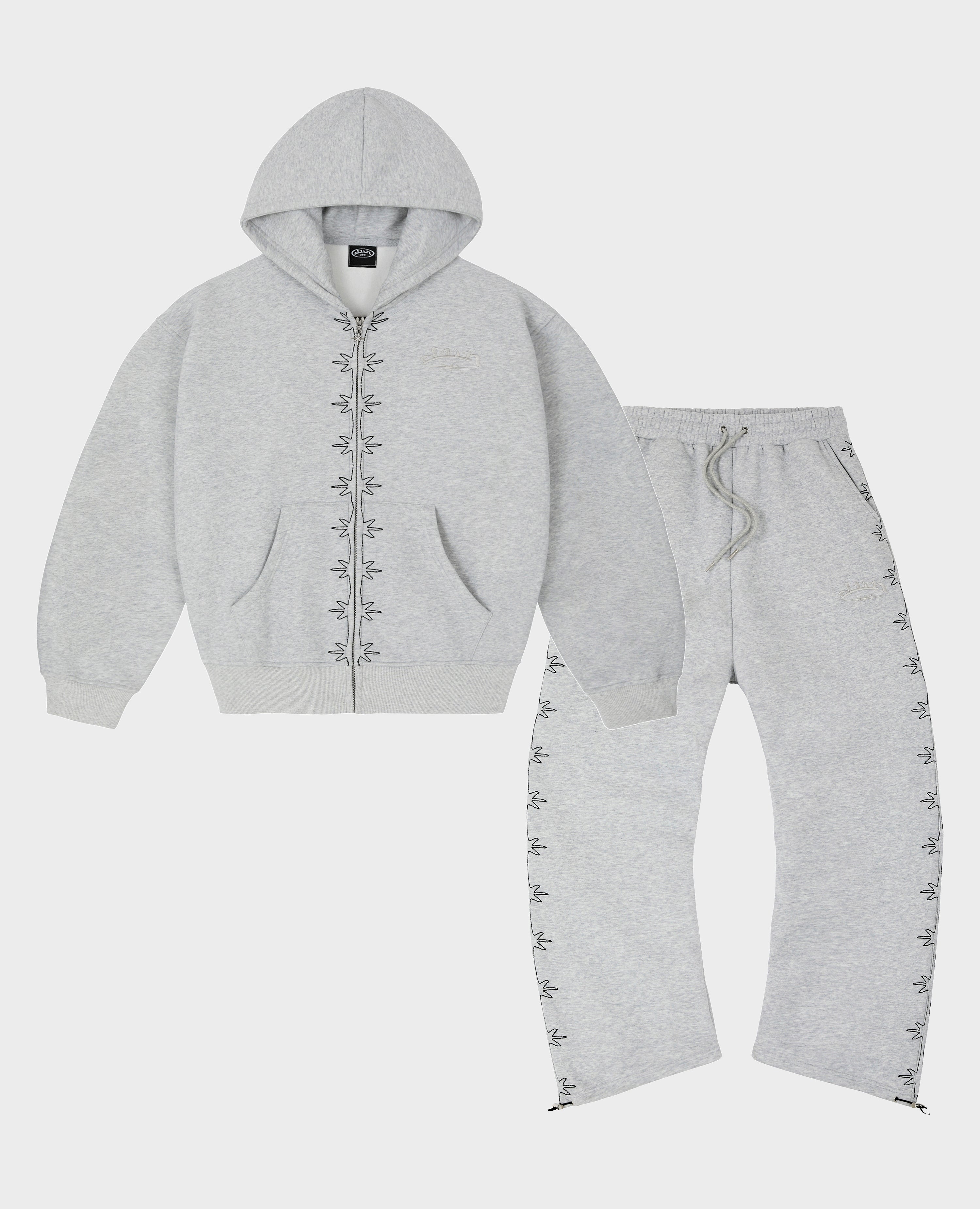 GREY VERTEBRA SET