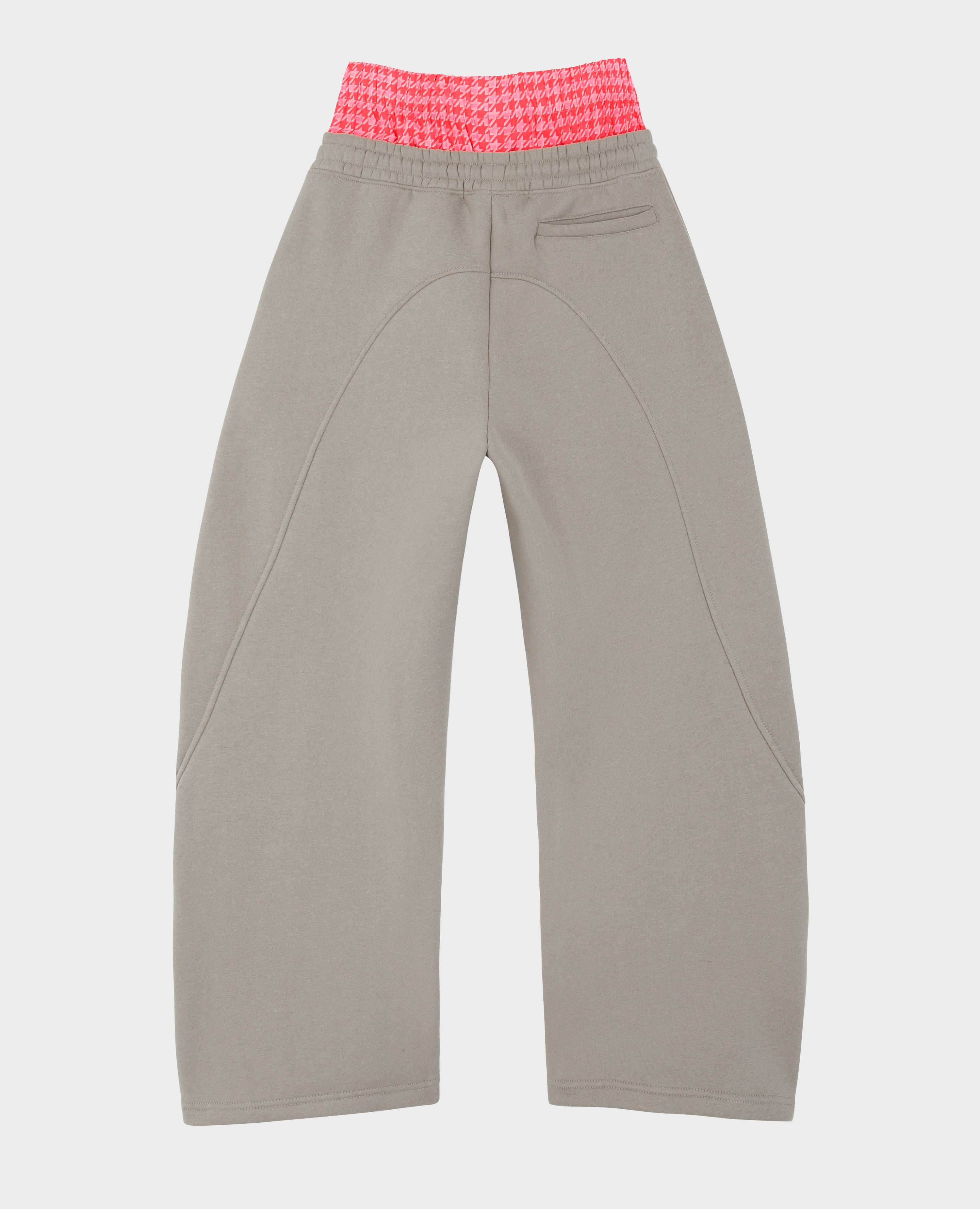 GREY DOUBLE WAIST CLUB JOGGER
