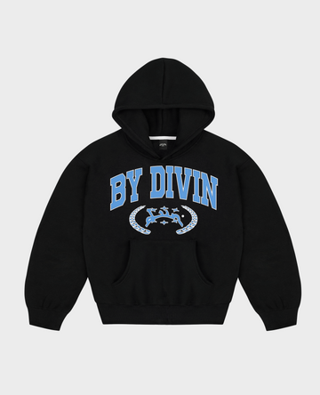 BLACK DROPOUT HOODIE