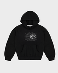 BLACK SPIDER HOODIE