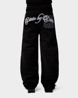 BLACK LEOPARD JOGGER