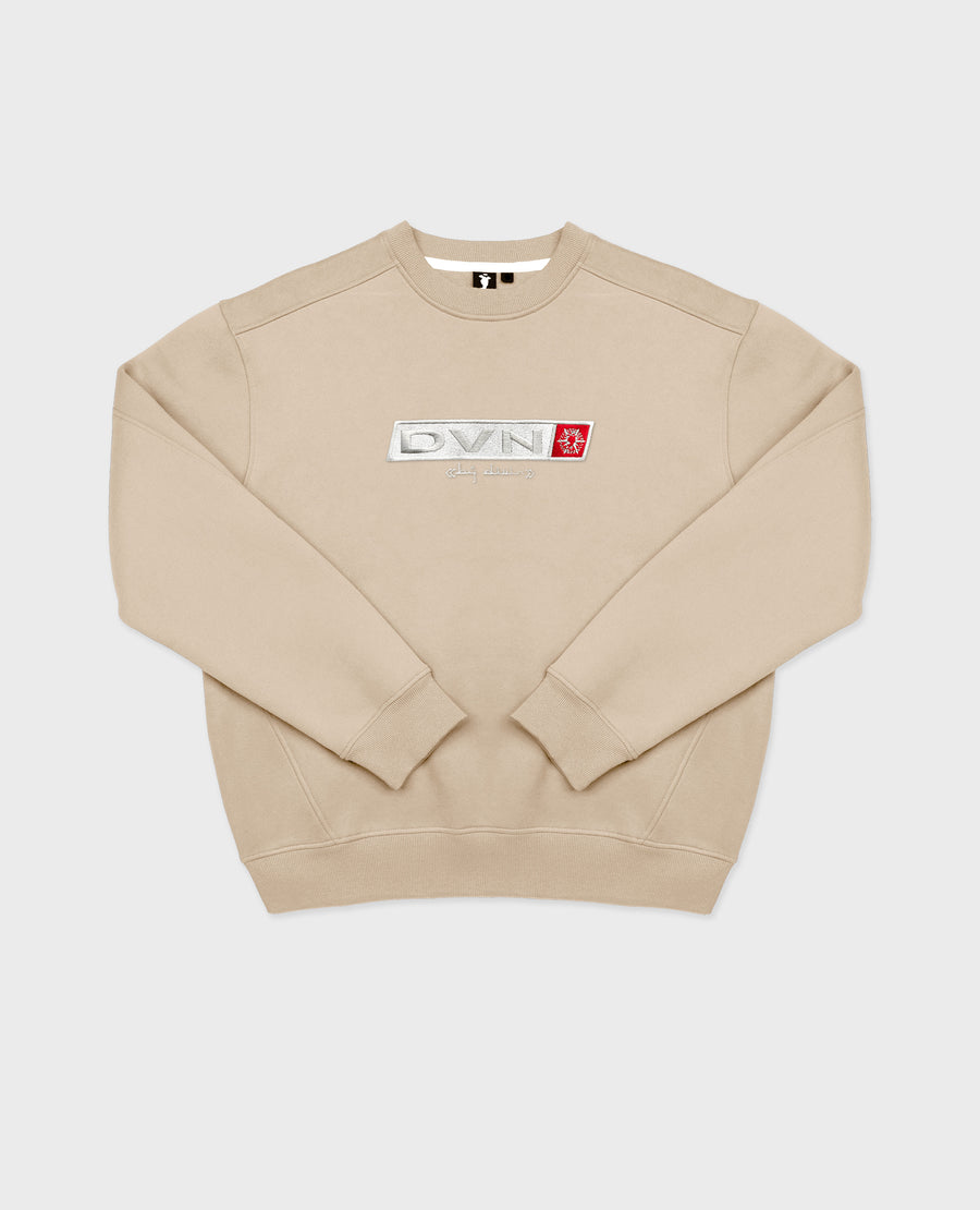 SAND DVN-BOX CREWNECK