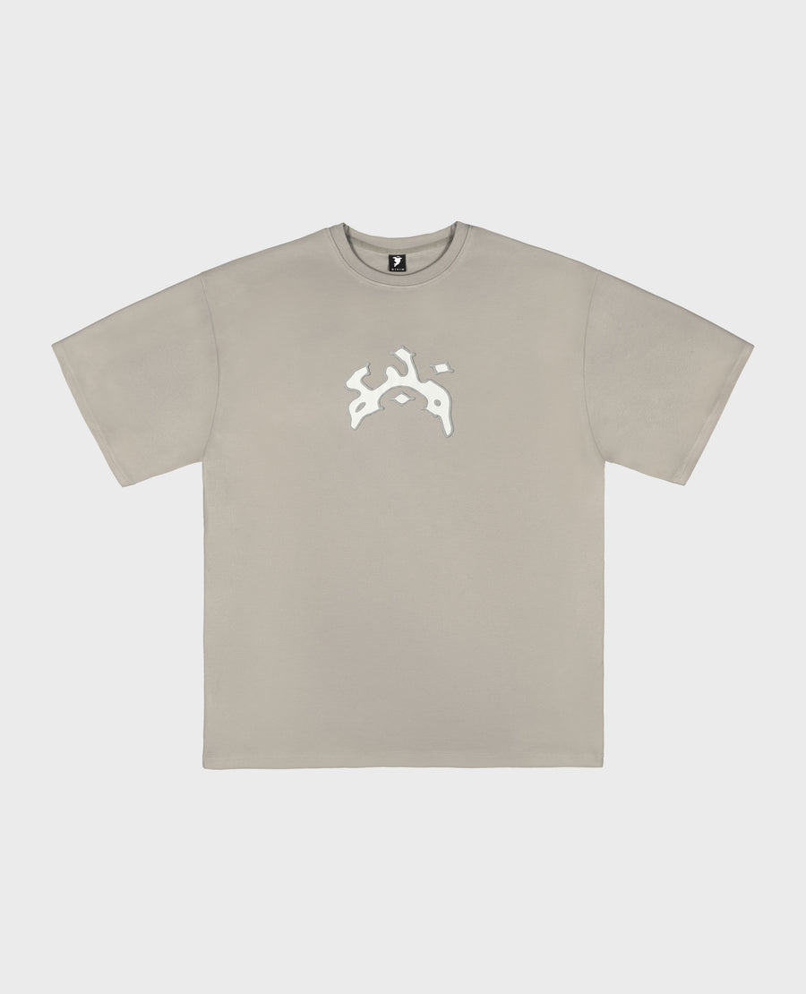 CREME BENT CURB T-SHIRT