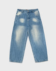BLUE WASHED DENIM