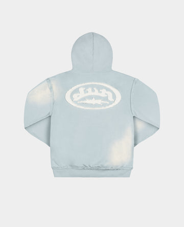 BLUE RAW MILITARY HOODIE