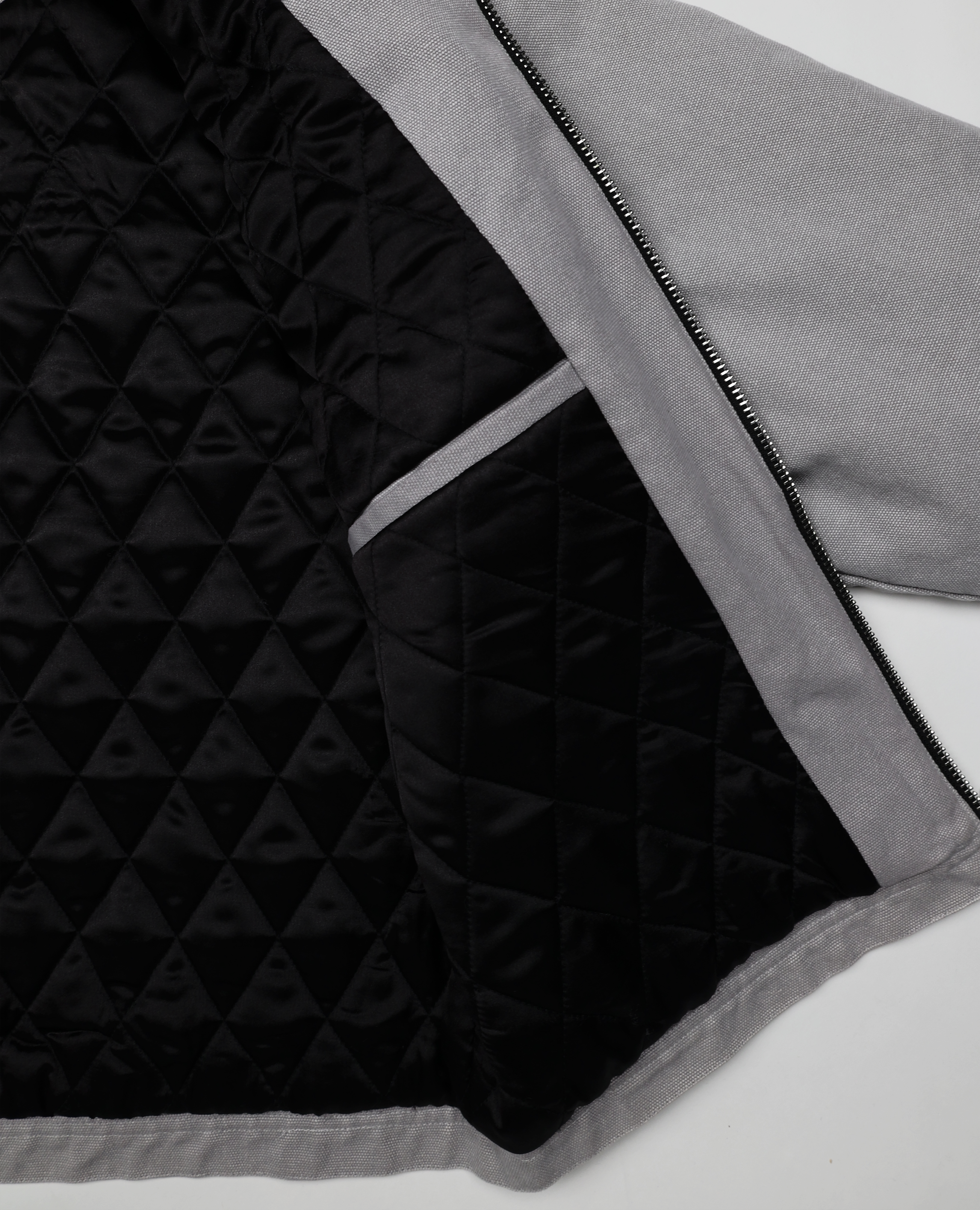 GREY CANVAS WORK JACKET
