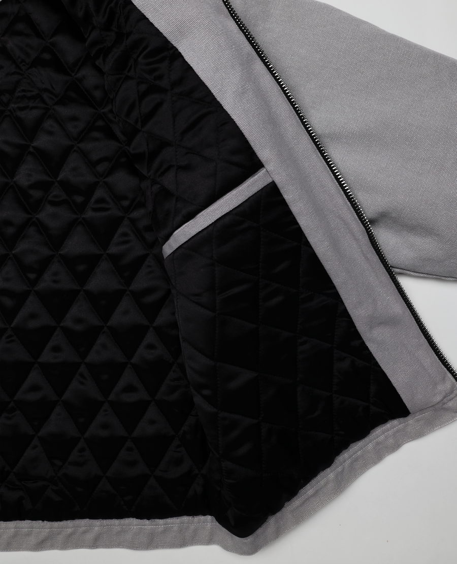 GREY CANVAS WORK JACKET