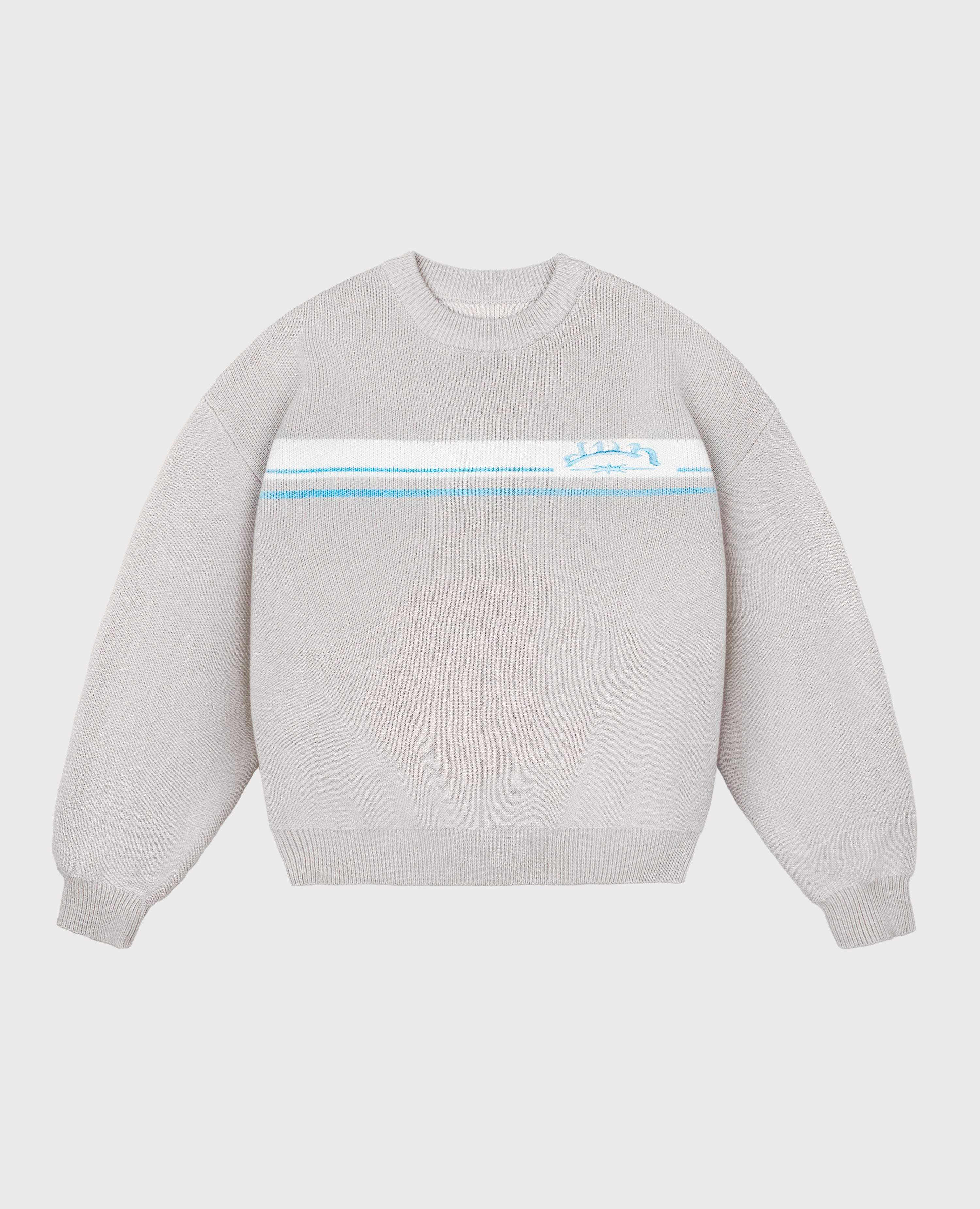 GREY LINE KNIT